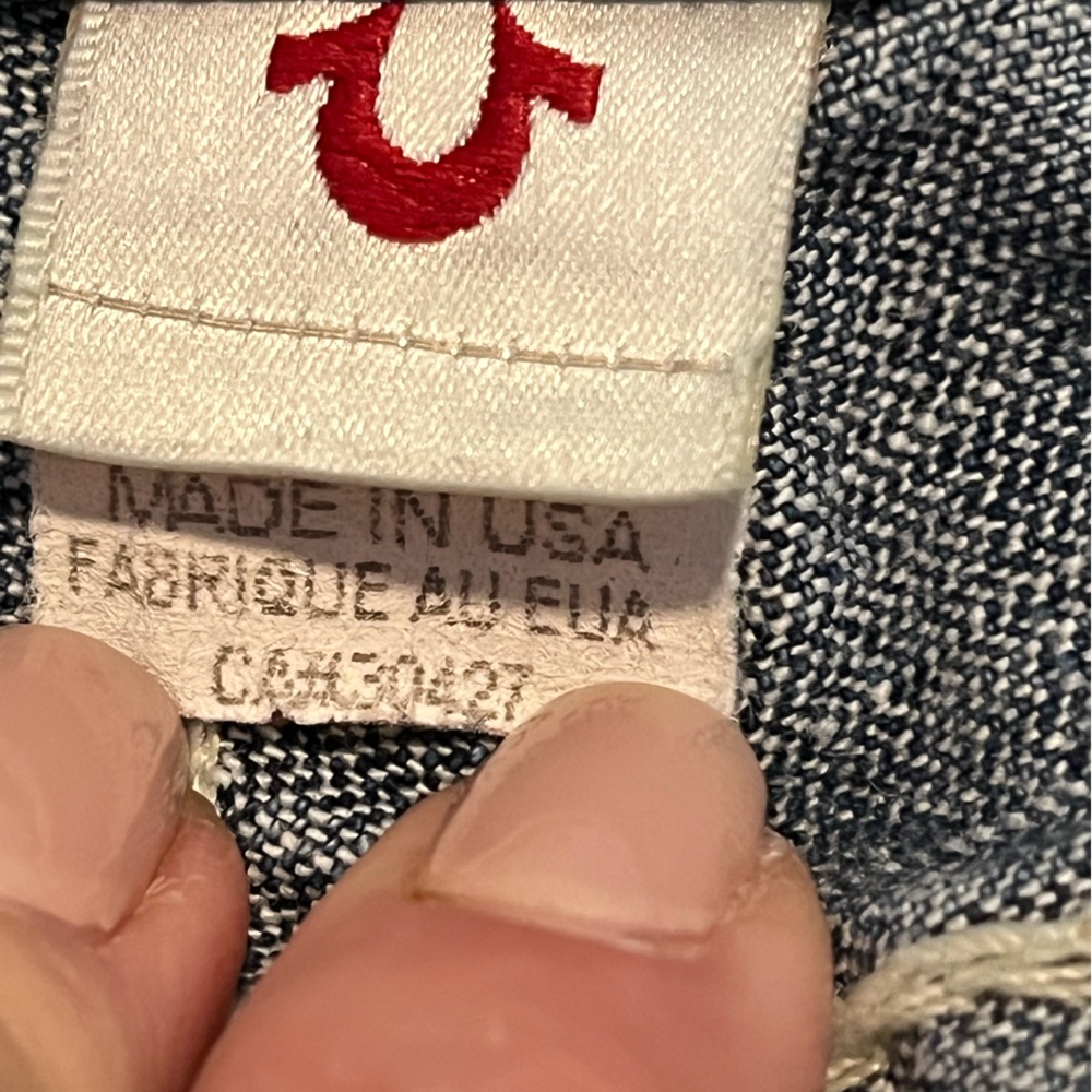 True Religion Blue Flare & Wide Leg Jeans - Picture 13 of 16